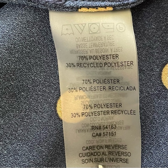 Tommy Hilfiger Blue Sleeveless Blouse - Picture 7 of 10